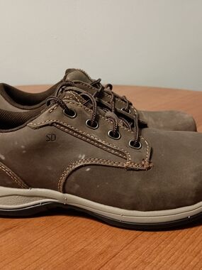Red Wing Shoes Women’s 5.5 Brown Leather Work Oxfords SD Safety Toe Stock 2309